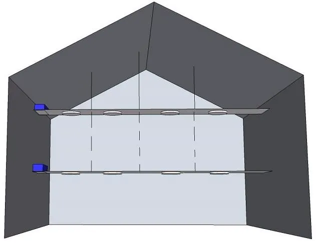 Belysningshiss teckning - LightLift